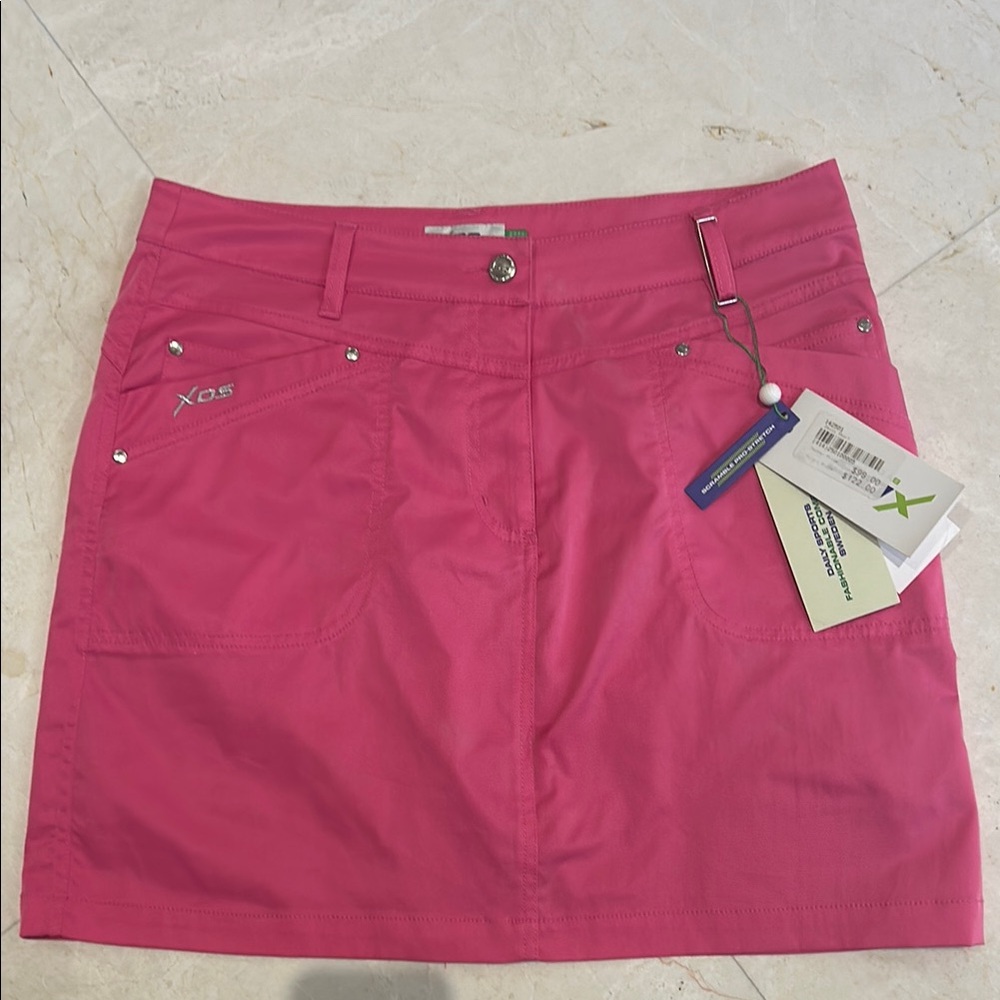 Daily Sports Pink Mini Skirt for Casual Wear